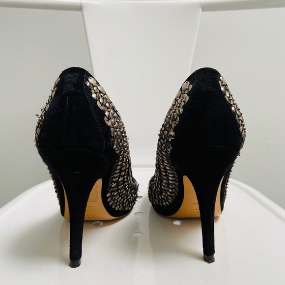 Isabel Marant for H&M metal sequins suede heels - Picture 3 of 8